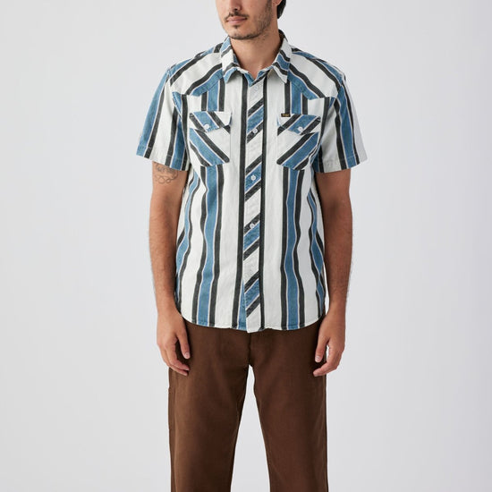 Amarillo SS Shirt Western Stripe