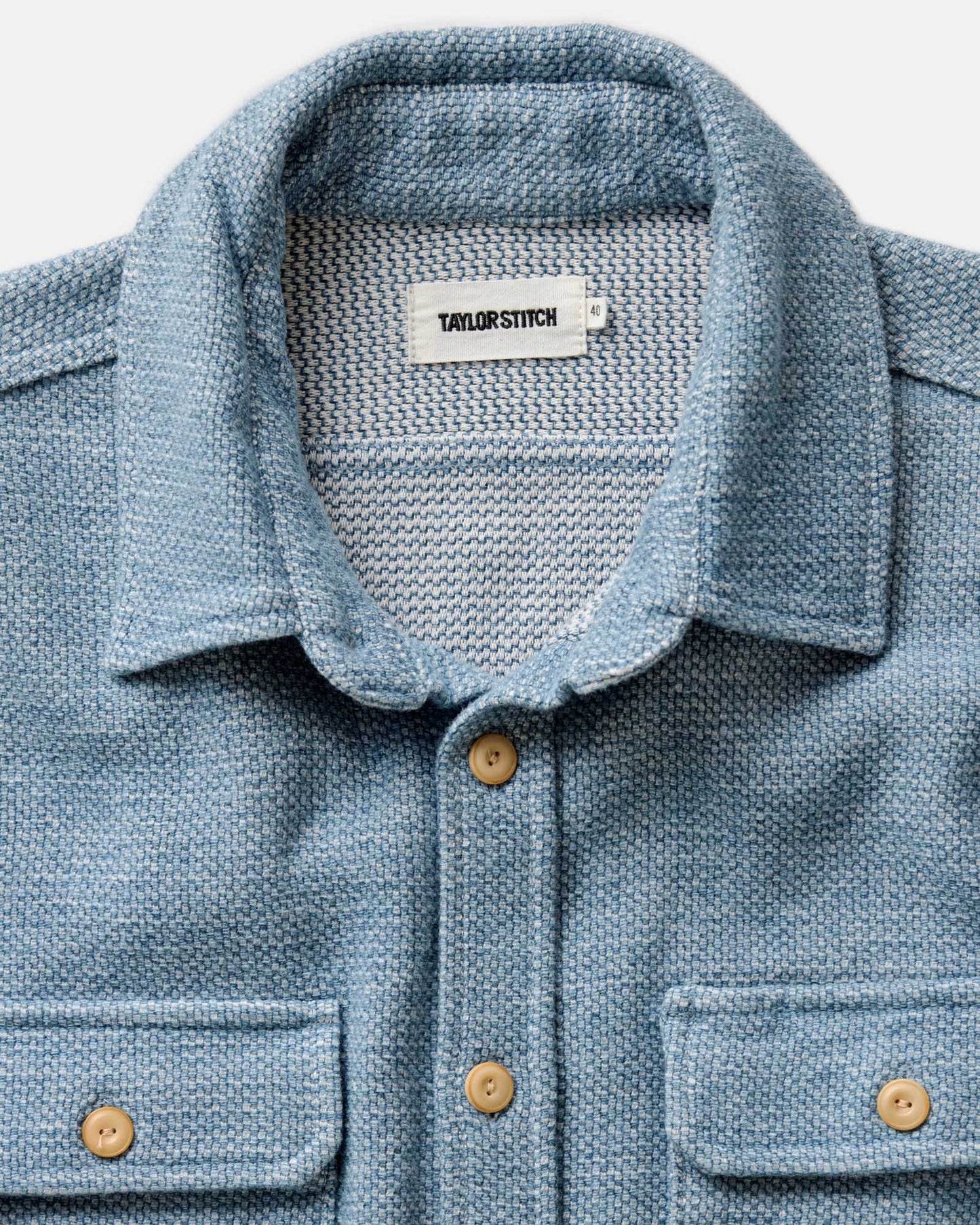 The Division Shirt in Washed Indigo