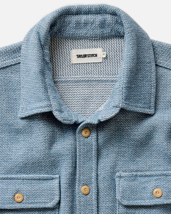 The Division Shirt in Washed Indigo