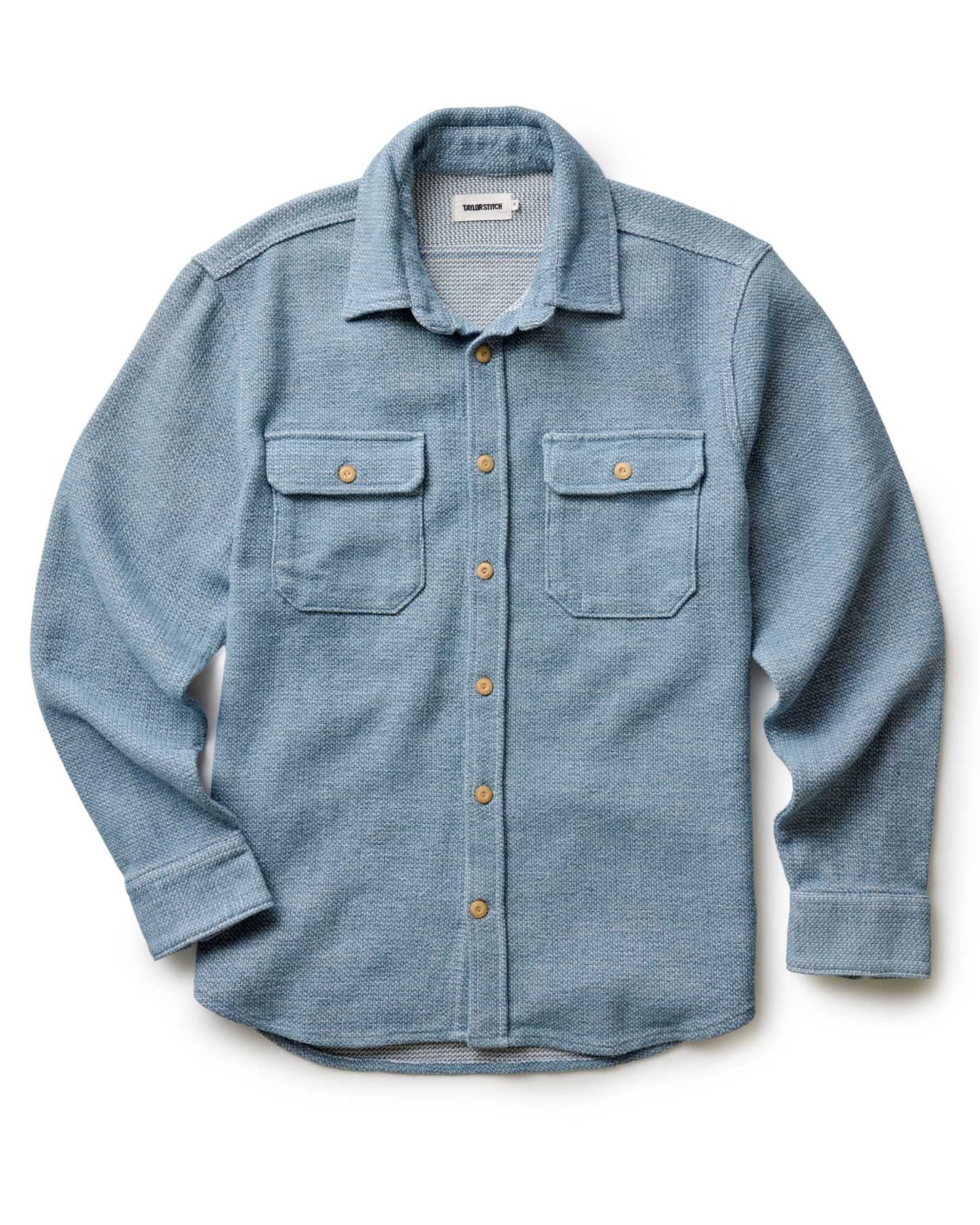 The Division Shirt in Washed Indigo