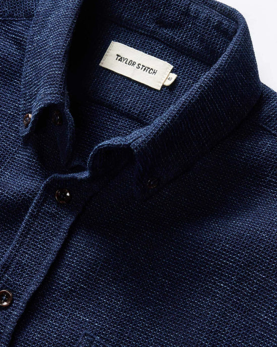 The Jack in Rinsed Indigo Waffle