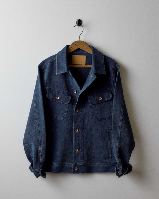 The Long Haul Jacket - Rinsed Indigo
