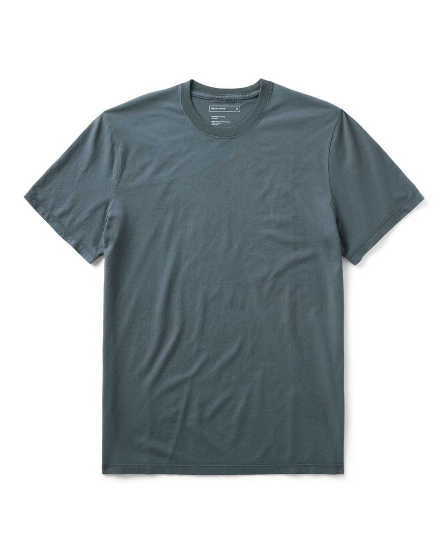 The Cotton Hemp Tee in Navy