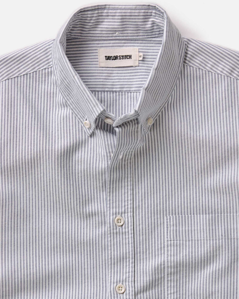The Jack - Navy University Stripe Everyday Oxford