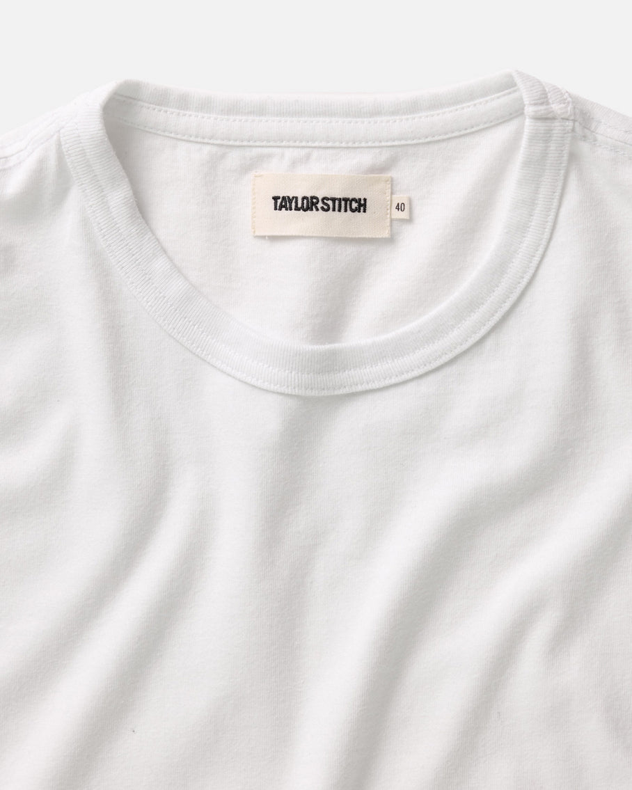Organic Cotton Tee - White