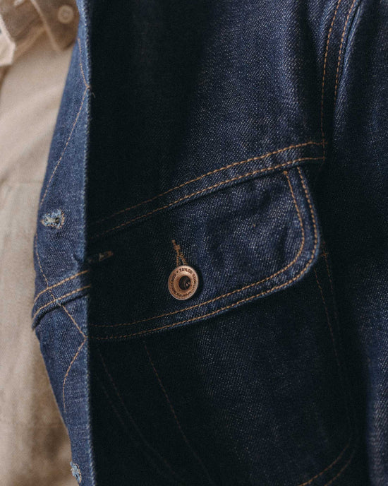 The Long Haul Jacket in Rinsed Organic Selvedge