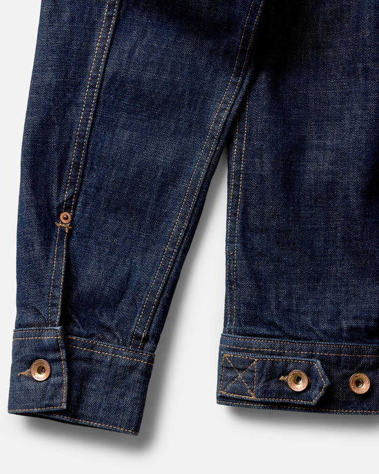 The Long Haul Jacket in Rinsed Organic Selvedge