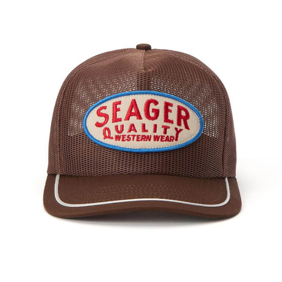 OLD TOWN ALL MESH SNAPBACK BROWN