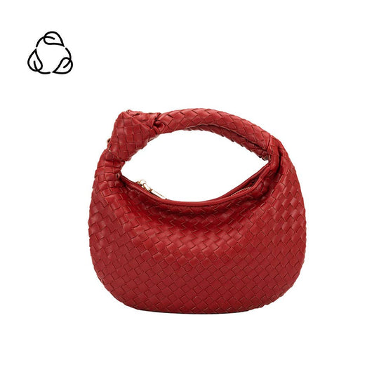 Drew Red Small Recycled Vegan Top Handle Bag Pre-Order 11/30