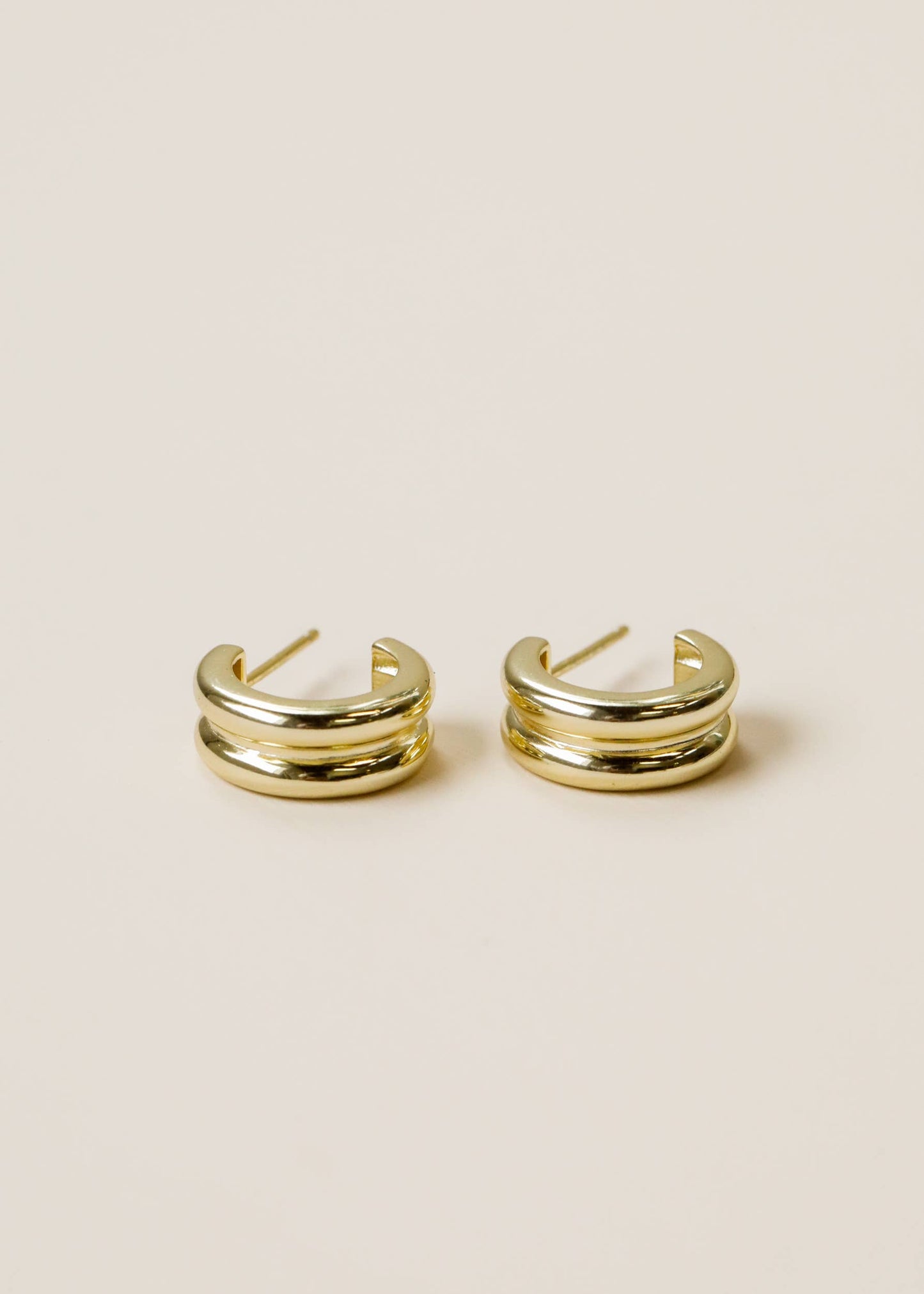 Golden Hoop - Bold - Earring