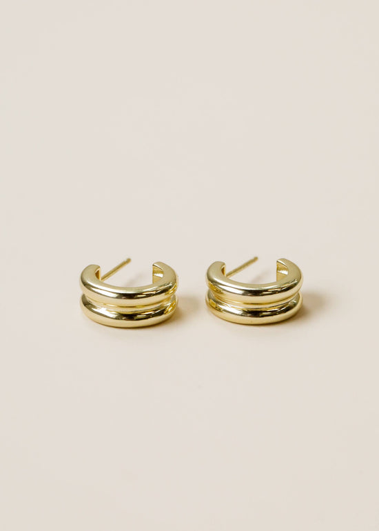 Golden Hoop - Bold - Earring