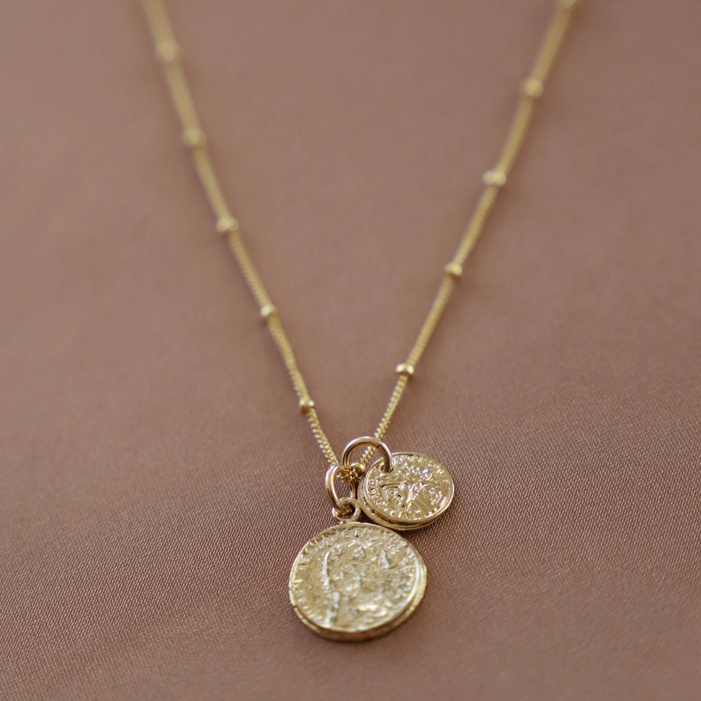 COIN CHARM NECKLACE